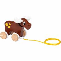 BRIO PULL ALONG MOOSE