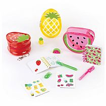 FRUIT MINI BAG W STATIONERY