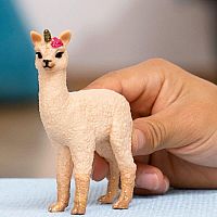 SCHLEICH LLAMA UNICORN