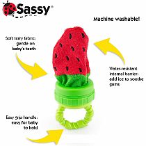 STRAWBERRY TERRY TEETHER