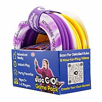 DISC GO! YELLOW WHITE PURPLE