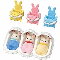 CC TRIPLETS CARE SET--CALICO CRITTERS