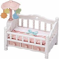 CC CRIB WITH MOBILE--CALICO CRITTERS