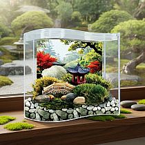 BONSAI MOSS & ROCK GARDEN TERRARIUM