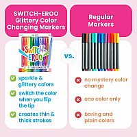 SPARKLE GLITTER COLOR-CHANGE MARKER