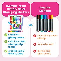 SPARKLE GLITTER COLOR-CHANGE MARKER