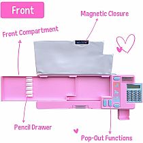 MULTI FUNCT PENCIL CASE UNICORN