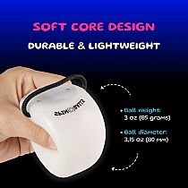 LED Poi - Spin-lightS (Pair) with Tail Covers