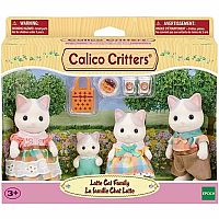 CC LATTE CAT FAMILY--CALICO CRITTERS