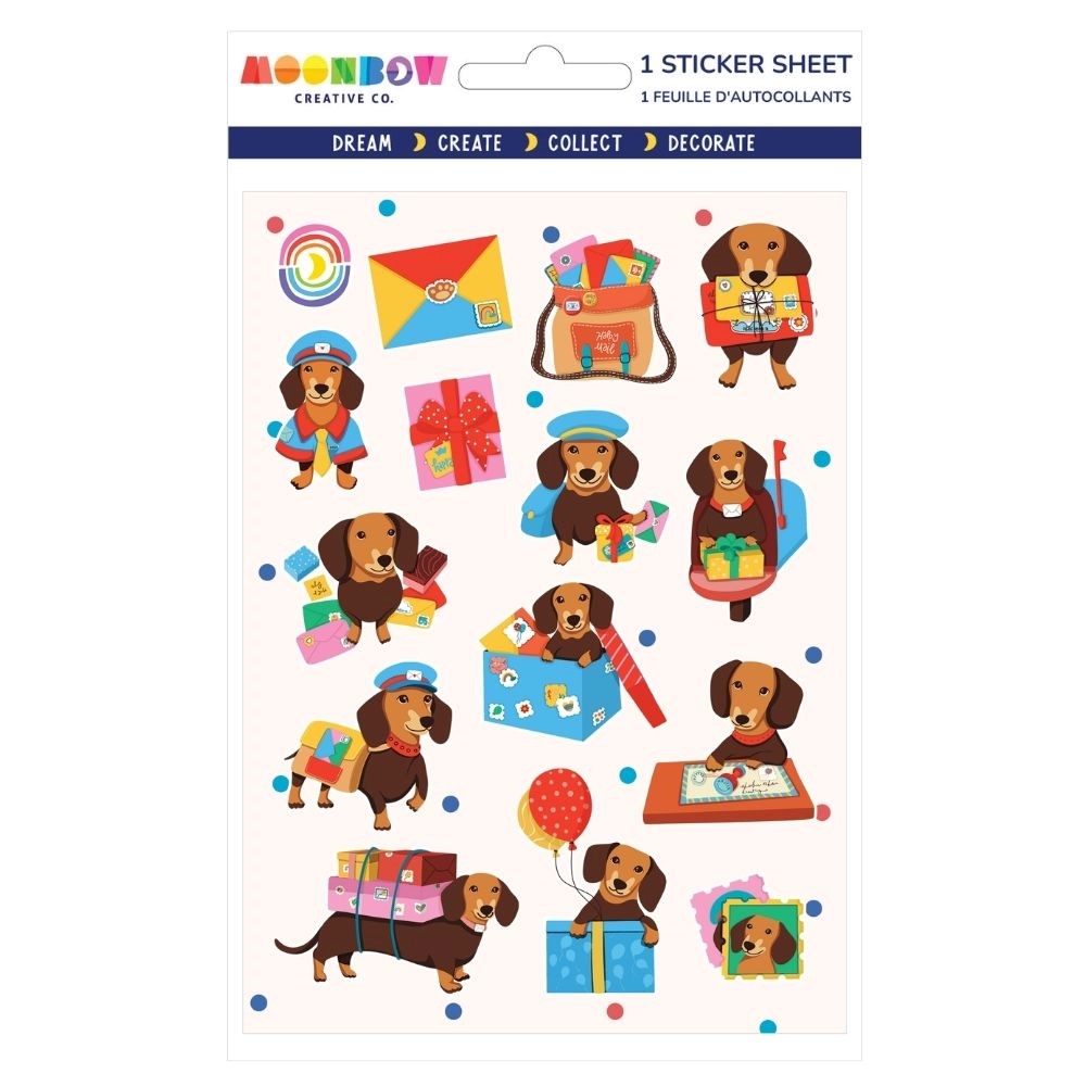 STICKERS DASCHUND DELIVERY