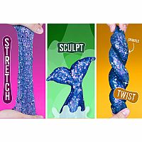 Mermaid Tale Glowbright 4" Thinking Putty Tin