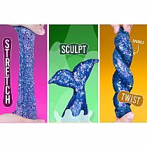Mermaid Tale Glowbright 4" Thinking Putty Tin