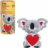 My first Sewing KOALA W HEART