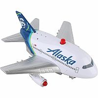 Alaska Airlines Pullback WLIGHT and Sound