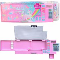 MULTI FUNCT PENCIL CASE UNICORN