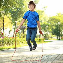 KIDS JUMP ROPE RED