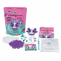 LOOMIGURUMI ANIMALS PURPLE PANDA