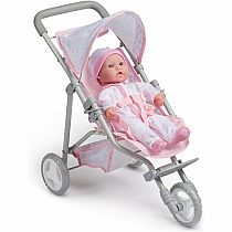 BERENGUER JOGGER STROLLER PINK
