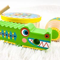 TAMBOURINE MARACAS GUIRO SET