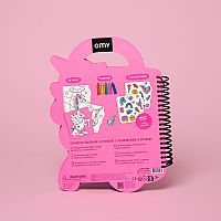 UNICORN SUPER COLORING /STKR B