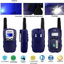 Retevis Walkie Talkies set Dk Blue w FLASHLIGHT