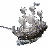 3D Crystal Puzzle Pirate Ship