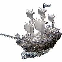 3D Crystal Puzzle Pirate Ship