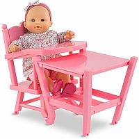 COROLLE HIGH CHAIR PINK
