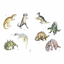 Realistic Dinosaurs Stickers