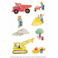 Little Construction Site Sticker Activity Book