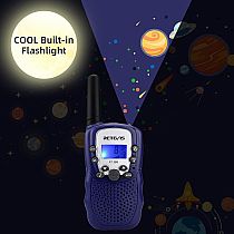 Retevis Walkie Talkies set Dk Blue w FLASHLIGHT