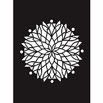 Easy Kaleidoscope Stained Glass Coloring Book