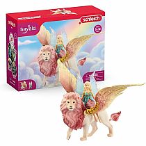 Schleich Fairy on Winged Lion