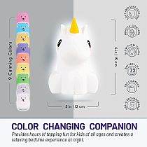 LumiPets Night Lamp Companion - Owl