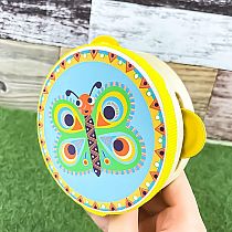 TAMBOURINE MARACAS GUIRO SET