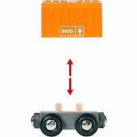 BRIO THREE WAGON CARGO TRAIN