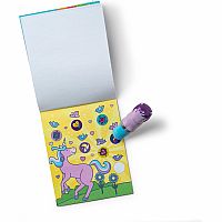 STICKER WOW PURPLE UNICORN