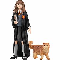 SCHLEICH HERMIONE/CROOKSHANKS SET