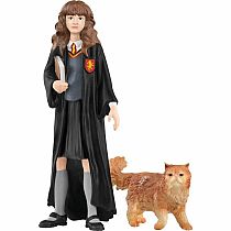 SCHLEICH HERMIONE/CROOKSHANKS SET