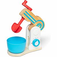 MAKE-A-CAKE WOODEN MIXER SET