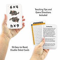 MATH WAR MULTLIPLICATION FLASH CARDS TCR