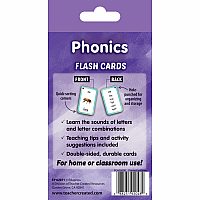 PHONICS FLASH CARDS TCR