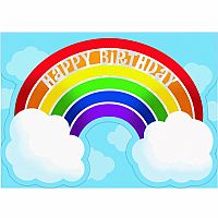 RAINBOW EXPLOSION BD CARD