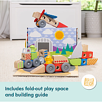 BLOCKABLES VEHICHLES PLAY SET