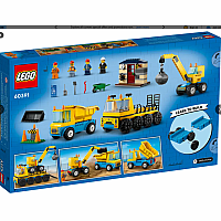 LEGO CONSTRUCTION TRUCK WRECK
