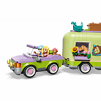 LEGO HORSE AND FOAL TRAILER
