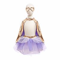 SUPER DUPER TUTU/CAPE  LILAC/GOLD