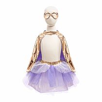 SUPER DUPER TUTU/CAPE  LILAC/GOLD