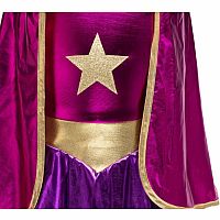 SUPER HERO STAR DRESS/CAPE,ACCESSORIES/MD