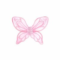 PINK SEQUIN BUTTERFLY DRESS/WINGS 5/6